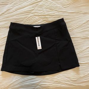 Garage Black Mini Skirt